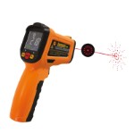Infrarødt termometer med cirkulær laser (-50°C-550°C)